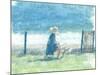 Painting the Sea-Lincoln Seligman-Mounted Giclee Print