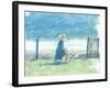 Painting the Sea-Lincoln Seligman-Framed Giclee Print