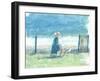 Painting the Sea-Lincoln Seligman-Framed Giclee Print