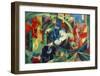 Painting with Cows I-Franz Marc-Framed Giclee Print