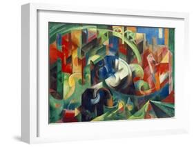 Painting with Cows I-Franz Marc-Framed Giclee Print