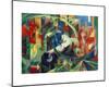Painting with Cows I-Franz Marc-Mounted Giclee Print