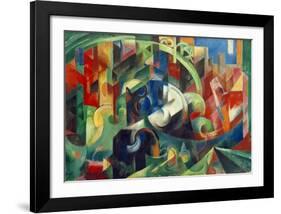 Painting with Cows I-Franz Marc-Framed Giclee Print