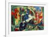 Painting with Cows I-Franz Marc-Framed Giclee Print