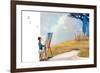 Painting with Meerkats-Nancy Tillman-Framed Art Print