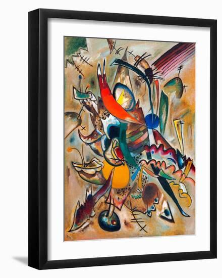 Painting with Points, 1919-Wassily Kandinsky-Framed Giclee Print