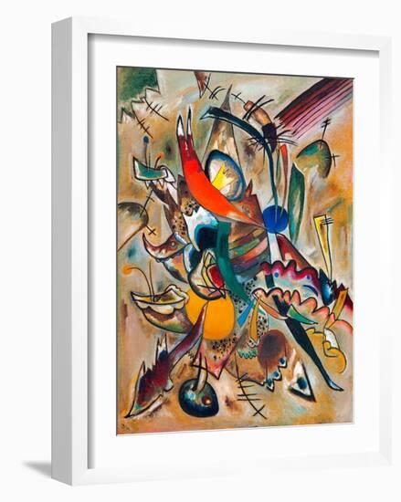 Painting with Points, 1919-Wassily Kandinsky-Framed Giclee Print