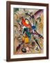 Painting with Points, 1919-Wassily Kandinsky-Framed Giclee Print