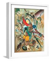 Painting with Spikes, Composition No. 2, 1919-Wassily Kandinsky-Framed Giclee Print