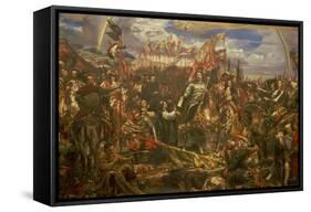 Painting-Jan Matejko-Framed Stretched Canvas