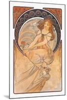 Painting-Alphonse Mucha-Mounted Art Print