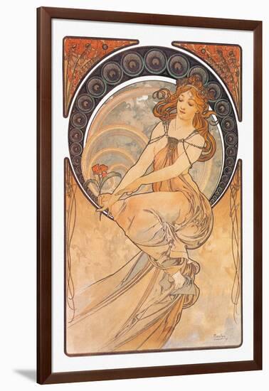 Painting-Alphonse Mucha-Framed Art Print