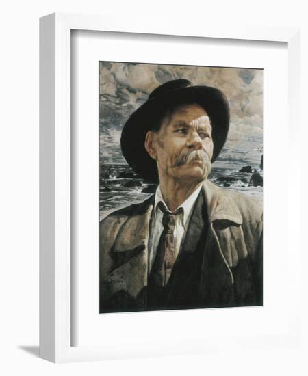 Painting-Maxim Gorky-Framed Art Print