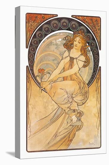 Painting-Alphonse Mucha-Stretched Canvas