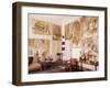 Paintings by Jaya Rastogi Wheaton, in Artist's House in Jaipur, India-John Henry Claude Wilson-Framed Photographic Print