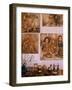 Paintings by Jaya Rastogi Wheaton, in Artists House in Jaipur, Rajasthan State, India-John Henry Claude Wilson-Framed Photographic Print