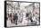 Paintings for Sale in the Place Du Tertre, Montmartre, Paris, Ile De France, France, Europe-Markus Lange-Framed Stretched Canvas