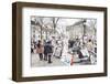 Paintings for Sale in the Place Du Tertre, Montmartre, Paris, Ile De France, France, Europe-Markus Lange-Framed Photographic Print