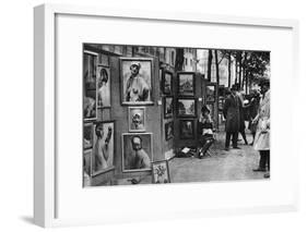 Paintings for Sale, Paris, 1931-Ernest Flammarion-Framed Giclee Print