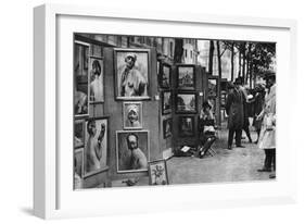 Paintings for Sale, Paris, 1931-Ernest Flammarion-Framed Giclee Print