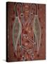 Paintings from the Dreamtime Including Two Birds, Australia, Pacific-Dominic Harcourt-webster-Stretched Canvas