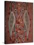 Paintings from the Dreamtime Including Two Birds, Australia, Pacific-Dominic Harcourt-webster-Stretched Canvas