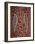 Paintings from the Dreamtime Including Two Birds, Australia, Pacific-Dominic Harcourt-webster-Framed Photographic Print