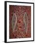 Paintings from the Dreamtime Including Two Birds, Australia, Pacific-Dominic Harcourt-webster-Framed Photographic Print
