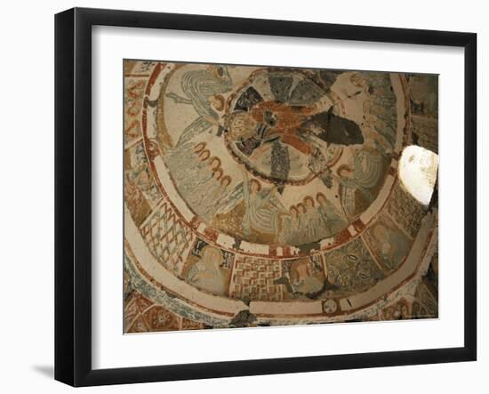 Paintings in Rock Cut Church, Ihlara Gorge, Cappadocia, Anatolia, Turkey, Eurasia-David Poole-Framed Photographic Print