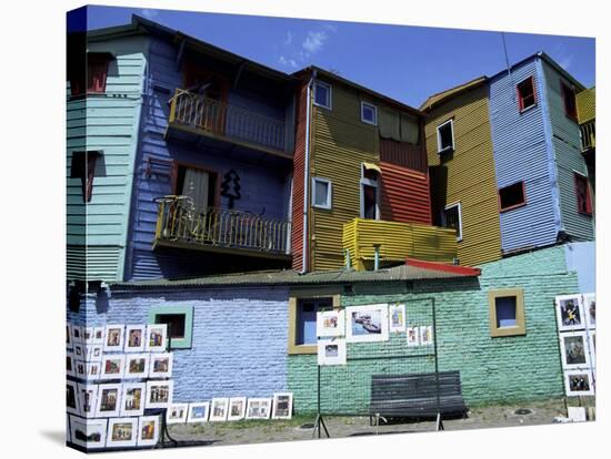 Paintings, La Boca, Buenos Aires, Argentina, South America-Jane Sweeney-Stretched Canvas