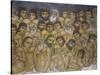 Paintings of a Group of Martyrs, Ayios Nikolaos Ties Steyis, Kakopetria, Cyprus-null-Stretched Canvas