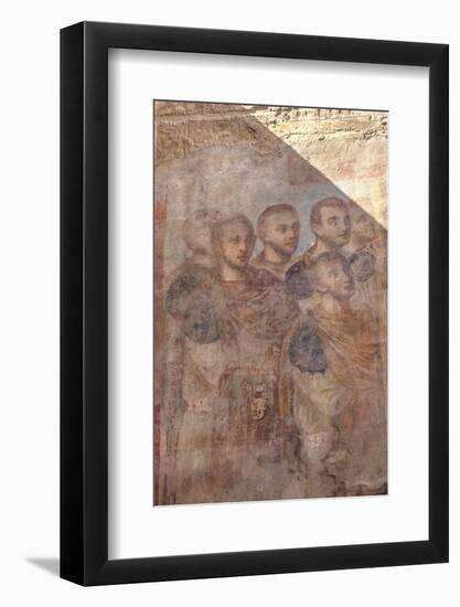 Paintings of Roman Emperors, Hypostyle Hall, Luxor Temple-Richard Maschmeyer-Framed Photographic Print