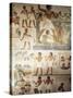 Paintings of Scenes of Everday Life in the Tomb of Nakht-Jack Jackson-Stretched Canvas