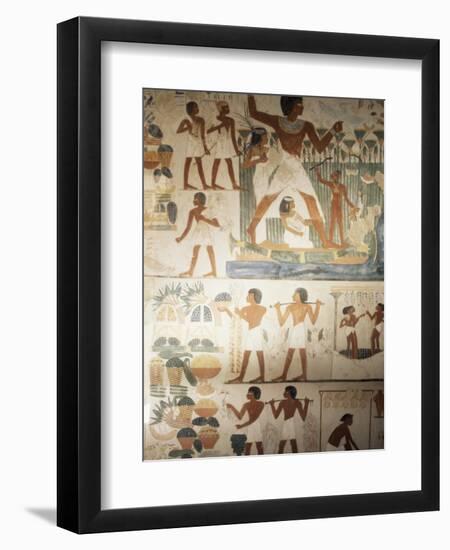 Paintings of Scenes of Everday Life in the Tomb of Nakht-Jack Jackson-Framed Photographic Print