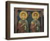 Paintings of St. Cosmas with St. Damian, Panagia Ties Asinou Church, Nikitart, Cyprus-null-Framed Giclee Print