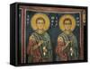 Paintings of St. Cosmas with St. Damian, Panagia Ties Asinou Church, Nikitart, Cyprus-null-Framed Stretched Canvas