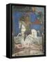 Paintings of St. George on a Horse, Panagia Ties Asinou Church, Nikitari, Cyprus-null-Framed Stretched Canvas