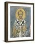 Paintings of St. John Chrysostom, Panagia Ties Asinou Church, Nikitart, Cyprus-null-Framed Giclee Print