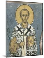 Paintings of St. John Chrysostom, Panagia Ties Asinou Church, Nikitart, Cyprus-null-Mounted Giclee Print