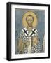 Paintings of St. John Chrysostom, Panagia Ties Asinou Church, Nikitart, Cyprus-null-Framed Premium Giclee Print