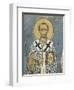 Paintings of St. John Chrysostom, Panagia Ties Asinou Church, Nikitart, Cyprus-null-Framed Giclee Print