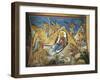 Paintings of the Nativity Scene, Panagia Too Araka, Lagoudera, Cyprus-null-Framed Giclee Print