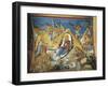 Paintings of the Nativity Scene, Panagia Too Araka, Lagoudera, Cyprus-null-Framed Giclee Print