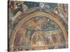 Paintings of Virgin Mary with Abraham, Panagia Ties Asinou Church, Nikitart, Cyprus-null-Stretched Canvas