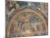 Paintings of Virgin Mary with Abraham, Panagia Ties Asinou Church, Nikitart, Cyprus-null-Mounted Giclee Print