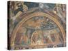 Paintings of Virgin Mary with Abraham, Panagia Ties Asinou Church, Nikitart, Cyprus-null-Stretched Canvas