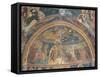 Paintings of Virgin Mary with Abraham, Panagia Ties Asinou Church, Nikitart, Cyprus-null-Framed Stretched Canvas