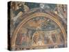 Paintings of Virgin Mary with Abraham, Panagia Ties Asinou Church, Nikitart, Cyprus-null-Stretched Canvas