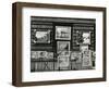 Paintings On Street, New York, 1943-Brett Weston-Framed Photographic Print