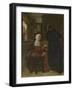 Pair Making Music-Cornelis de Man-Framed Art Print